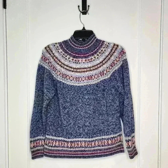 Vintage Tiara International Full Zip Up Cardigan Sweater Size Small Ramie Cotton - Picture 2 of 4